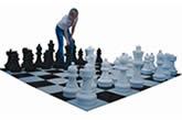 giant chessboard